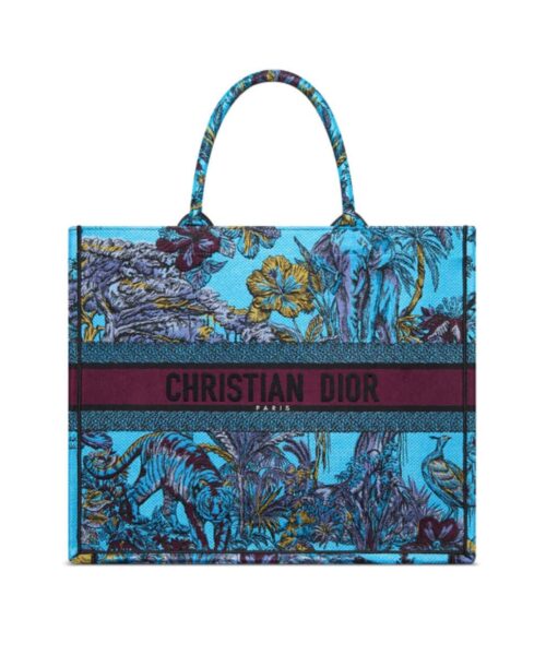 1:1 Replica Christian Dior Large Dior Book Tote Celestial Blue Multicolor For Women M1286ZEUP_M259- 42 Cm/ 16.5 Inches