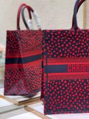1:1 Replica Christian Dior Large Dior Book Tote Crimson Multicolor, For Women, Women’s Handbags 16.5in/42cm CD