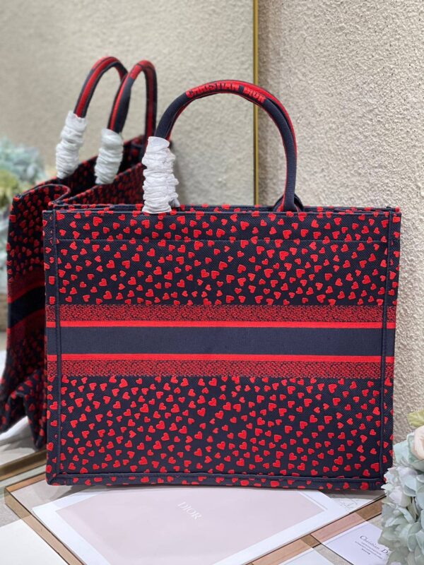1:1 Replica Christian Dior Large Dior Book Tote Crimson Multicolor, For Women, Women’s Handbags 16.5in/42cm CD
