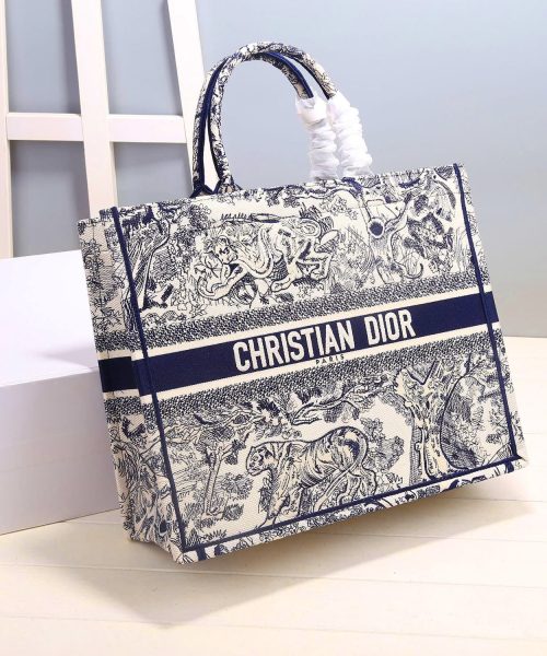 1:1 Replica Christian Dior Large Dior Book Tote For Women 16.5in/42cm CD M1286ZRIW