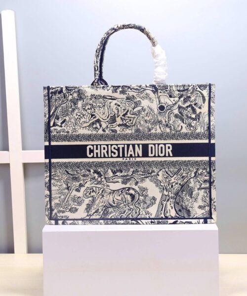 1:1 Replica Christian Dior Large Dior Book Tote For Women 16.5in/42cm CD M1286ZRIW