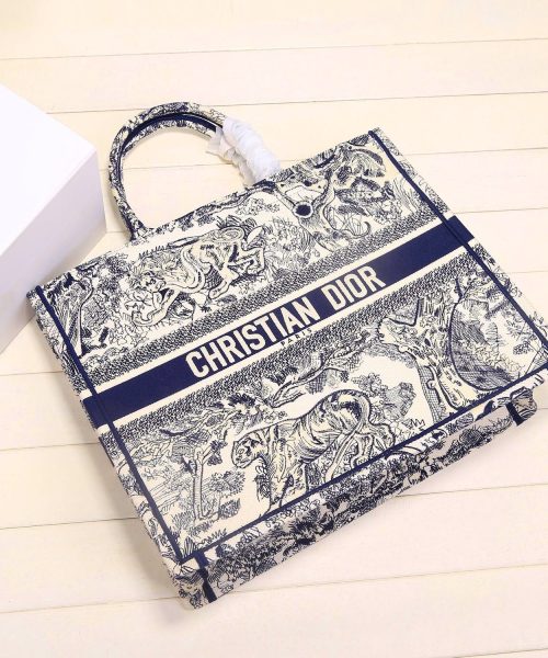 1:1 Replica Christian Dior Large Dior Book Tote For Women 16.5in/42cm CD M1286ZRIW