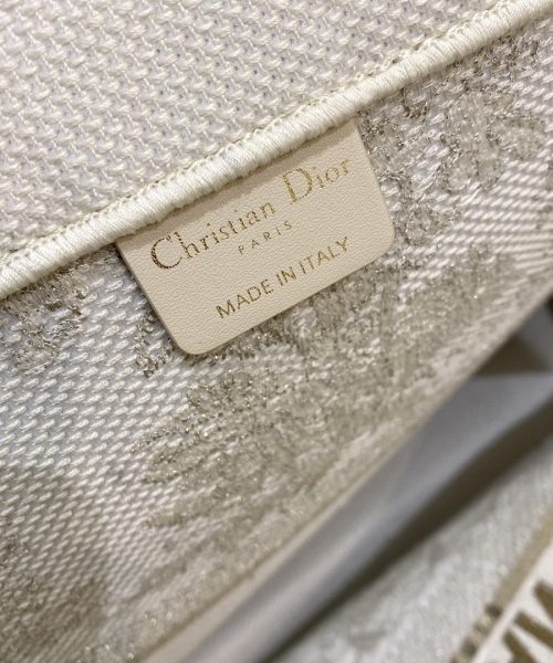1:1 Replica Christian Dior Large Dior Book Tote Gold-Tone Dior Around The World Stella Embroidery, For Women Women’s Handbags, 42cm CD M1286ZTQL_M01E