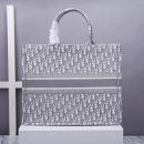 1:1 Replica Christian Dior Large Dior Book Tote Gray, For Women, Women’s Handbags 16.5in/42cm CD M1286ZRIW_M932