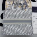 1:1 Replica Christian Dior Large Dior Book Tote Gray, For Women, Women’s Handbags 16.5in/42cm CD M1286ZRIW_M932