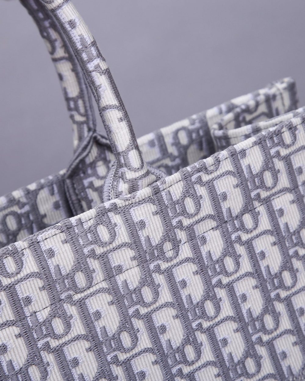 1:1 Replica Christian Dior Large Dior Book Tote Gray, For Women, Women’s Handbags 16.5in/42cm CD M1286ZRIW_M932