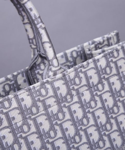 1:1 Replica Christian Dior Large Dior Book Tote Gray, For Women, Women’s Handbags 16.5in/42cm CD M1286ZRIW_M932