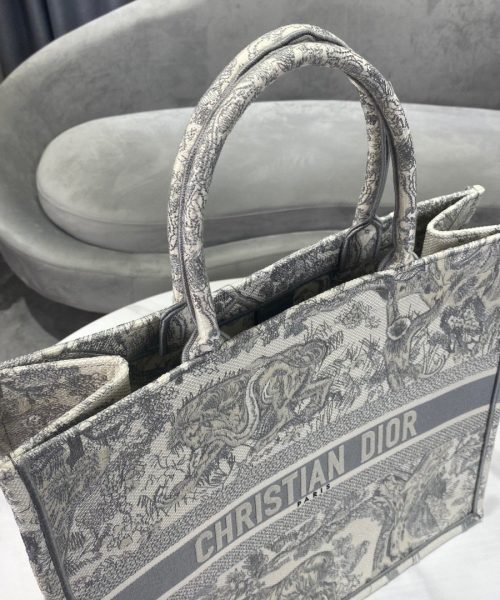 1:1 Replica Christian Dior Large Dior Book Tote Gray Multicolor, For Women, Women’s Handbags 16.5in/42cm CD