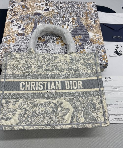 1:1 Replica Christian Dior Large Dior Book Tote Gray Multicolor, For Women, Women’s Handbags 16.5in/42cm CD
