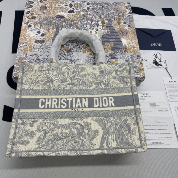 1:1 Replica Christian Dior Large Dior Book Tote Gray Multicolor, For Women, Women’s Handbags 16.5in/42cm CD