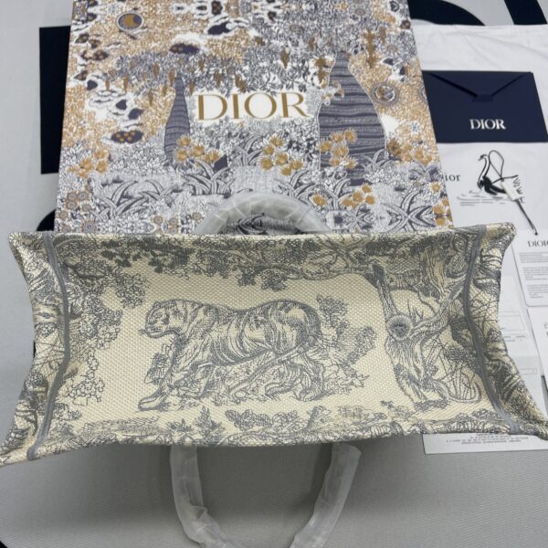 1:1 Replica Christian Dior Large Dior Book Tote Gray Multicolor, For Women, Women’s Handbags 16.5in/42cm CD