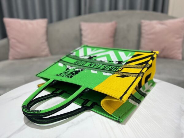 1:1 Replica Christian Dior Large Dior Book Tote Green, For Women, Women’s Handbags 16.5in/42cm CD