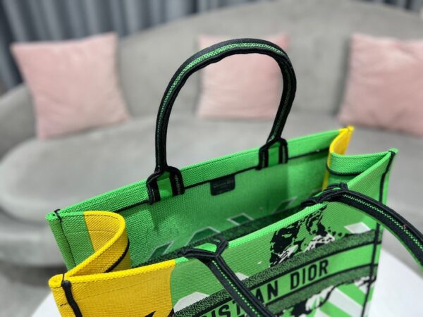 1:1 Replica Christian Dior Large Dior Book Tote Green, For Women, Women’s Handbags 16.5in/42cm CD