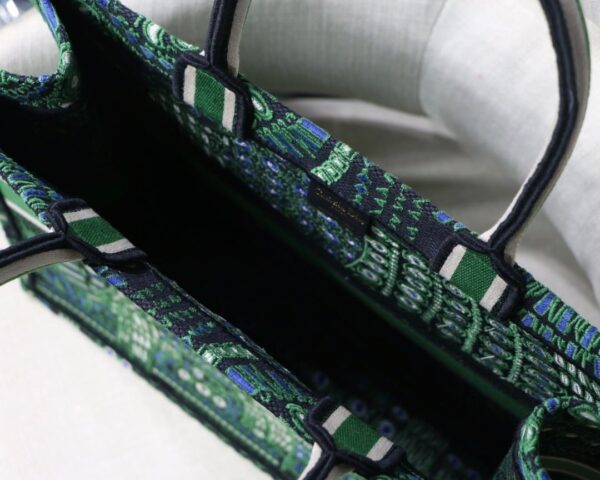 1:1 Replica Christian Dior Large Dior Book Tote Green Multicolor, For Women, Women’s Handbags 16.5in/42cm CD