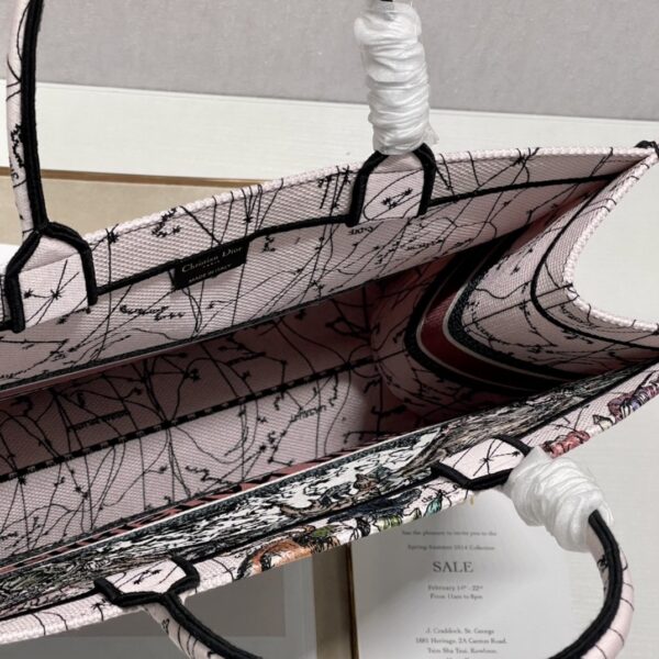 1:1 Replica Christian Dior Large Dior Book Tote Multicolor Dior Constellation Embroidery, Multicolor, For Women Women’s Handbags, Shoulder Bags, 42cm CD