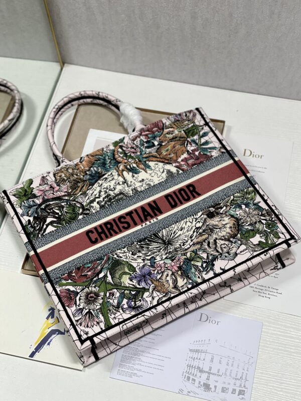 1:1 Replica Christian Dior Large Dior Book Tote Multicolor Dior Constellation Embroidery, Multicolor, For Women Women’s Handbags, Shoulder Bags, 42cm CD