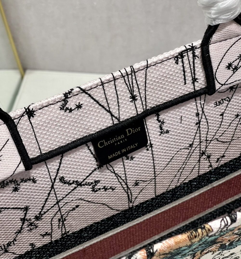 1:1 Replica Christian Dior Large Dior Book Tote Multicolor Dior Constellation Embroidery, Multicolor, For Women Women’s Handbags, Shoulder Bags, 42cm CD