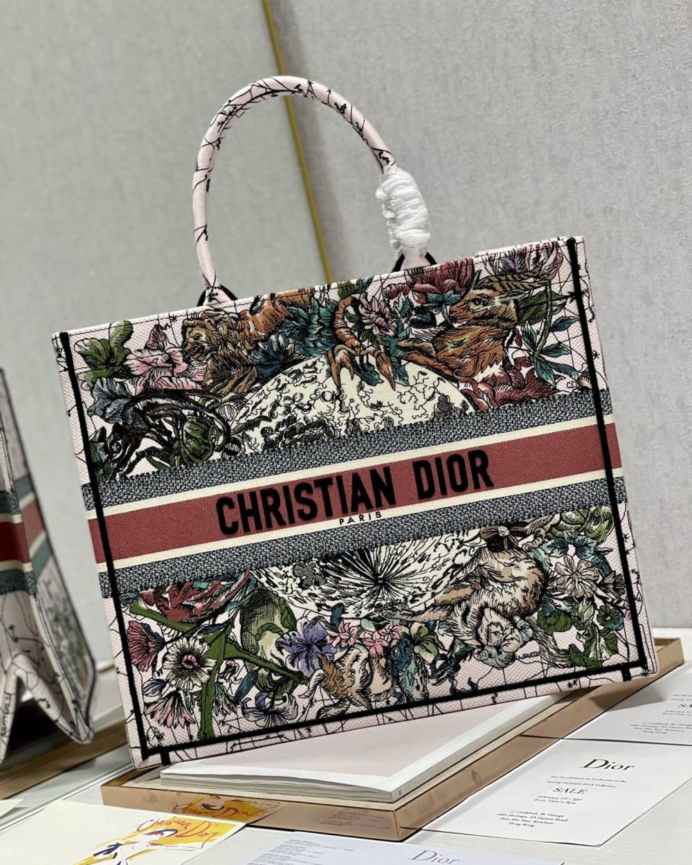 1:1 Replica Christian Dior Large Dior Book Tote Multicolor Dior Constellation Embroidery, Multicolor, For Women Women’s Handbags, Shoulder Bags, 42cm CD