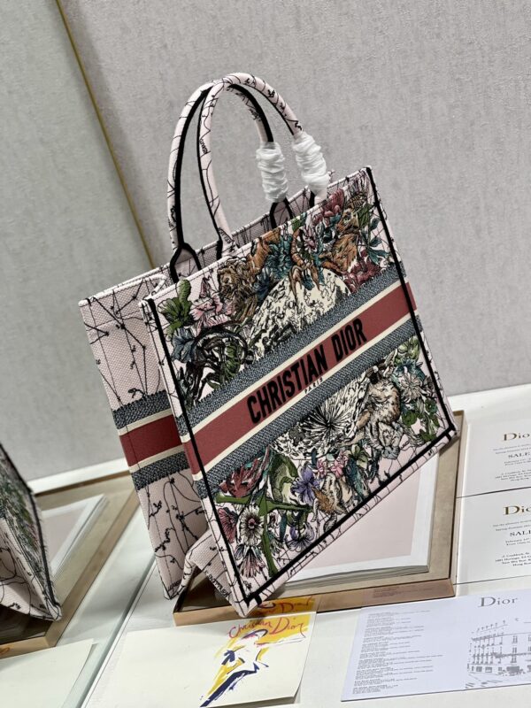 1:1 Replica Christian Dior Large Dior Book Tote Multicolor Dior Constellation Embroidery, Multicolor, For Women Women’s Handbags, Shoulder Bags, 42cm CD