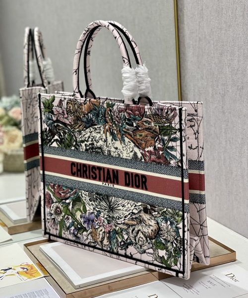 1:1 Replica Christian Dior Large Dior Book Tote Multicolor Dior Constellation Embroidery, Multicolor, For Women Women’s Handbags, Shoulder Bags, 42cm CD
