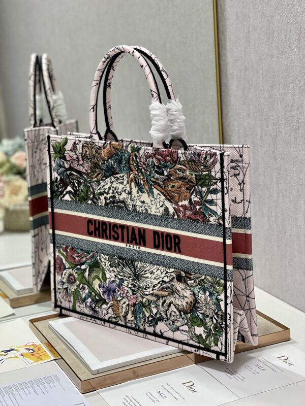 1:1 Replica Christian Dior Large Dior Book Tote Multicolor Dior Constellation Embroidery, Multicolor, For Women Women’s Handbags, Shoulder Bags, 42cm CD