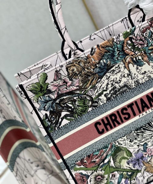 1:1 Replica Christian Dior Large Dior Book Tote Multicolor Dior Constellation Embroidery, Multicolor, For Women Women’s Handbags, Shoulder Bags, 42cm CD