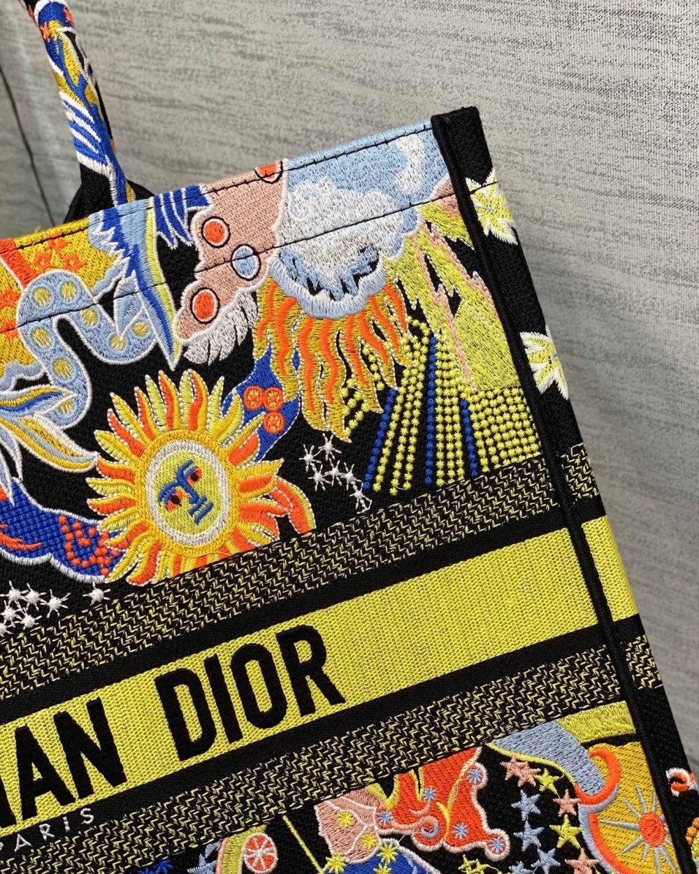 1:1 Replica Christian Dior Large Dior Book Tote Multicolor, For Women, Women’s Handbags 16.5in/42cm CD