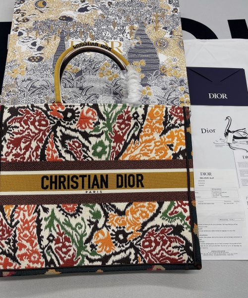1:1 Replica Christian Dior Large Dior Book Tote Multicolor, For Women, Women’s Handbags 16.5in/42cm CD
