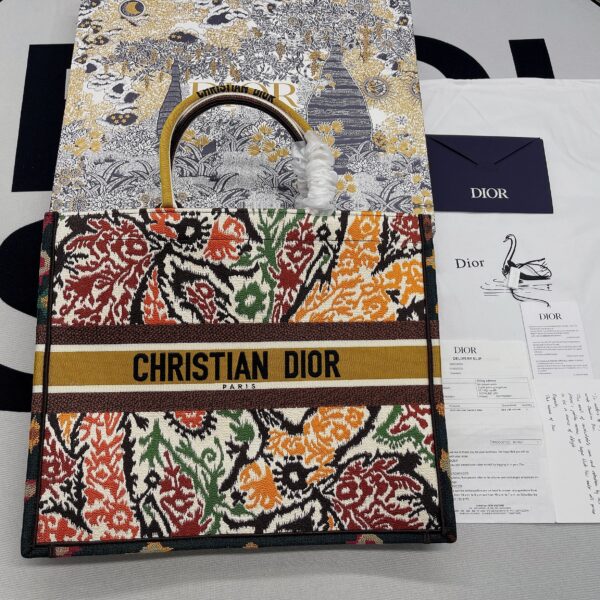 1:1 Replica Christian Dior Large Dior Book Tote Multicolor, For Women, Women’s Handbags 16.5in/42cm CD