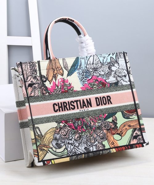 1:1 Replica Christian Dior Large Dior Book Tote Multicolor, For Women, Women’s Handbags 16.5in/42cm CD
