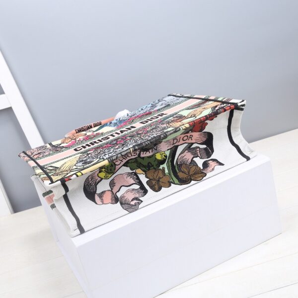1:1 Replica Christian Dior Large Dior Book Tote Multicolor, For Women, Women’s Handbags 16.5in/42cm CD