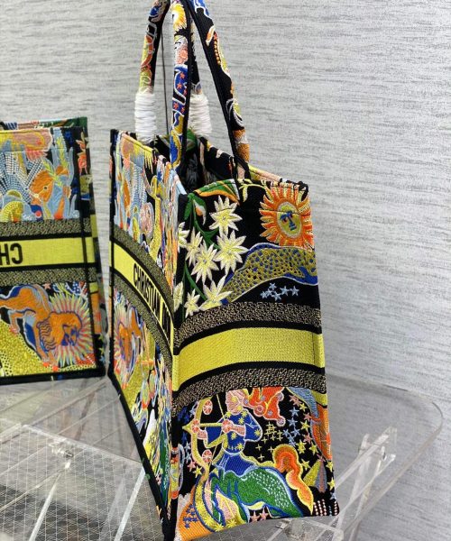 1:1 Replica Christian Dior Large Dior Book Tote Multicolor, For Women, Women’s Handbags 16.5in/42cm CD