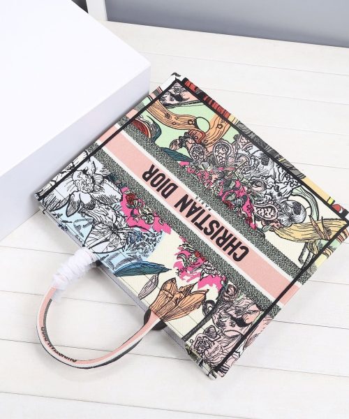 1:1 Replica Christian Dior Large Dior Book Tote Multicolor, For Women, Women’s Handbags 16.5in/42cm CD