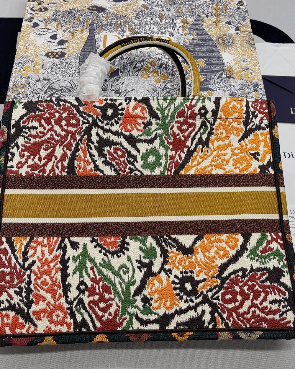 1:1 Replica Christian Dior Large Dior Book Tote Multicolor, For Women, Women’s Handbags 16.5in/42cm CD