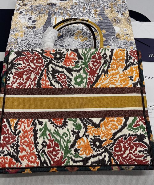 1:1 Replica Christian Dior Large Dior Book Tote Multicolor, For Women, Women’s Handbags 16.5in/42cm CD