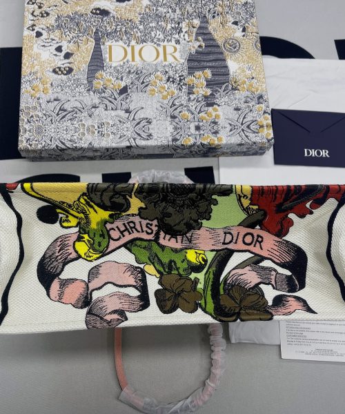 1:1 Replica Christian Dior Large Dior Book Tote Multicolor, For Women, Women’s Handbags 16.5in/42cm CD
