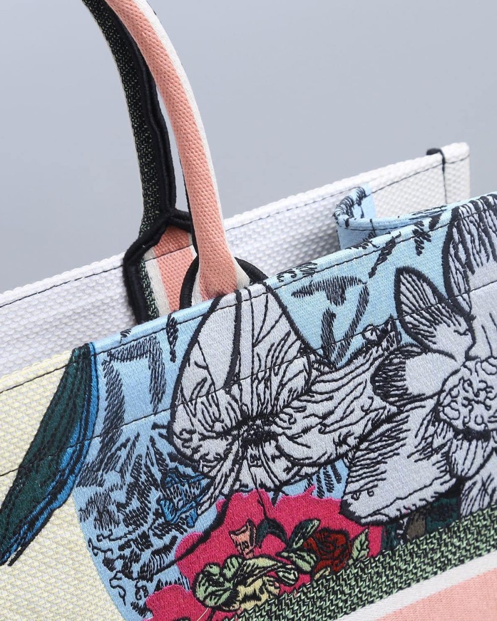 1:1 Replica Christian Dior Large Dior Book Tote Multicolor, For Women, Women’s Handbags 16.5in/42cm CD