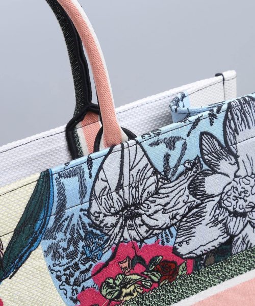 1:1 Replica Christian Dior Large Dior Book Tote Multicolor, For Women, Women’s Handbags 16.5in/42cm CD