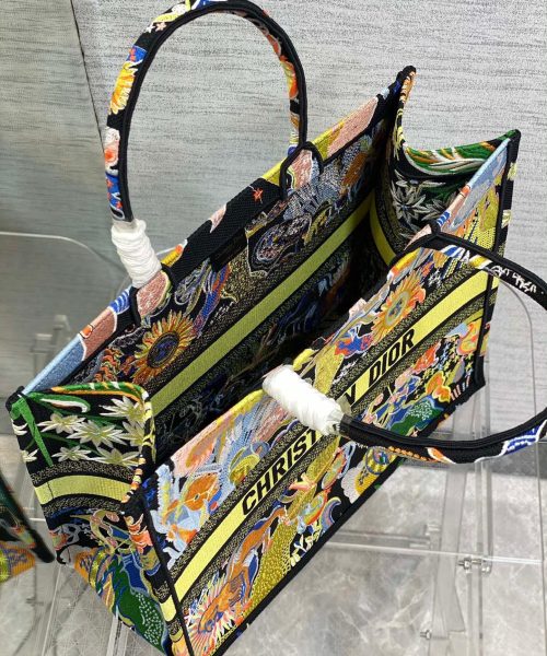 1:1 Replica Christian Dior Large Dior Book Tote Multicolor, For Women, Women’s Handbags 16.5in/42cm CD