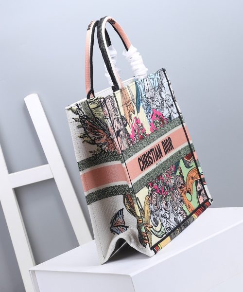 1:1 Replica Christian Dior Large Dior Book Tote Multicolor, For Women, Women’s Handbags 16.5in/42cm CD