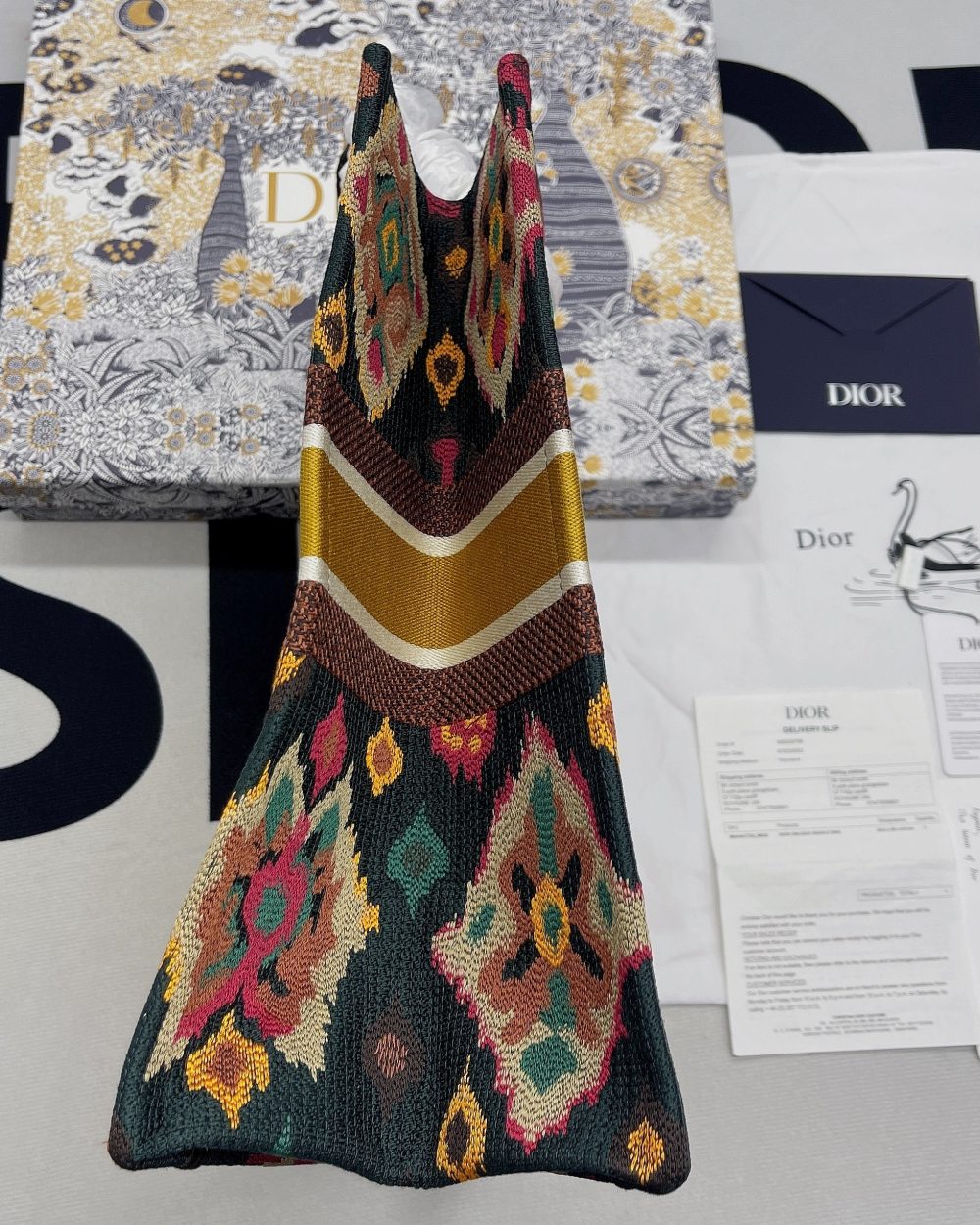 1:1 Replica Christian Dior Large Dior Book Tote Multicolor, For Women, Women’s Handbags 16.5in/42cm CD