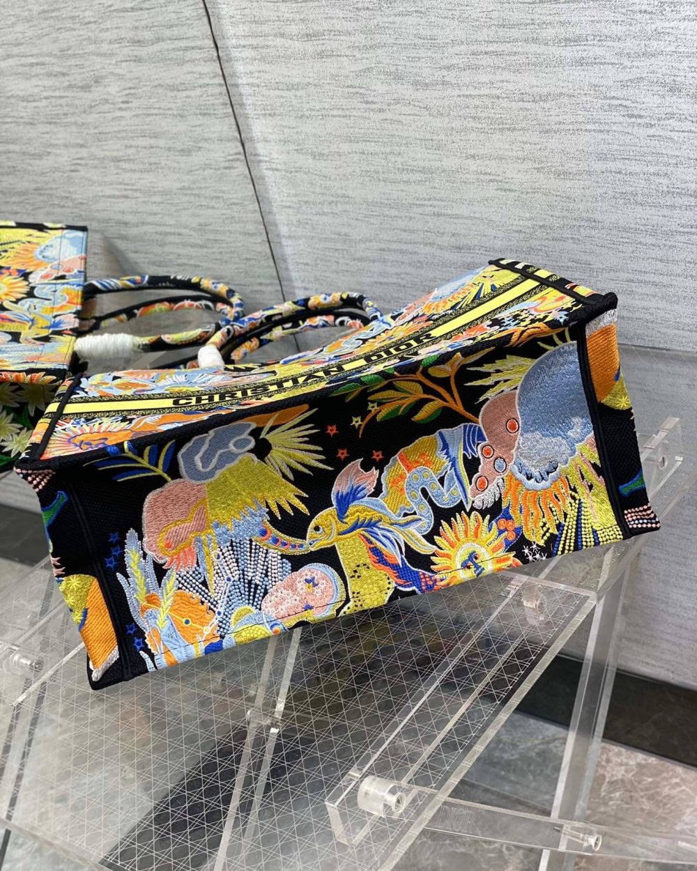 1:1 Replica Christian Dior Large Dior Book Tote Multicolor, For Women, Women’s Handbags 16.5in/42cm CD