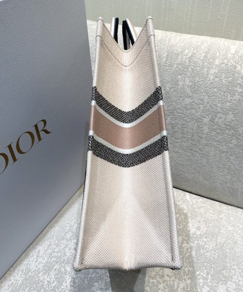1:1 Replica Christian Dior Large Dior Book Tote Multicolor La Force Embroidery, Multicolor, For Women Women’s Handbags, Shoulder Bags, 42cm CD M1286ZFOR_M884