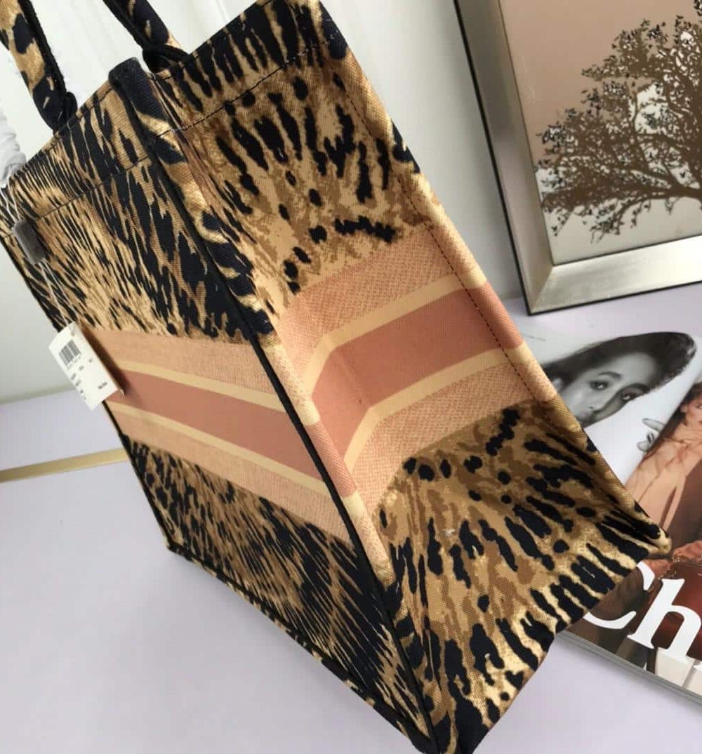 1:1 Replica Christian Dior Large Dior Book Tote Multicolor Tie & Dior Embroidery, Multicolor, For Women Women’s Handbags, Shoulder Bags, 42cm CD M1286ZJAI M884