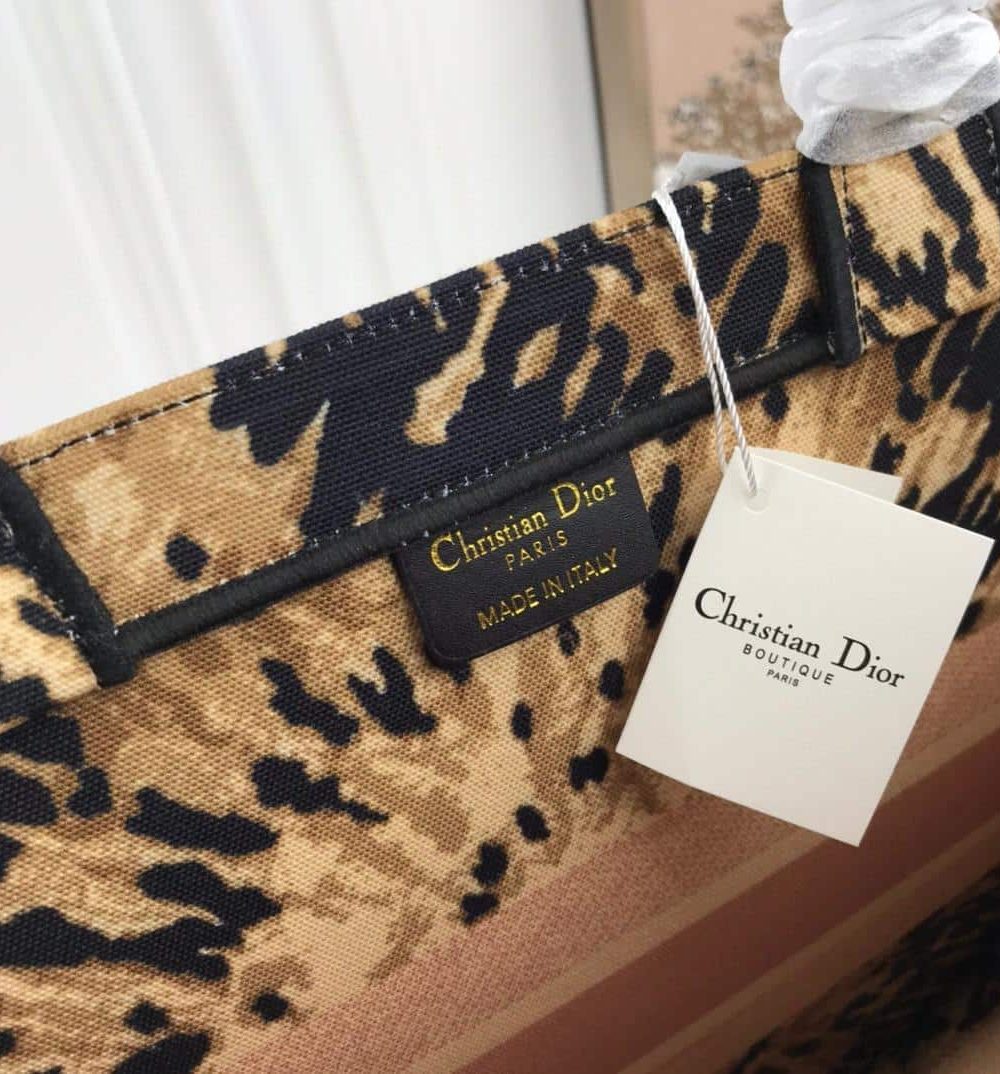 1:1 Replica Christian Dior Large Dior Book Tote Multicolor Tie & Dior Embroidery, Multicolor, For Women Women’s Handbags, Shoulder Bags, 42cm CD M1286ZJAI M884