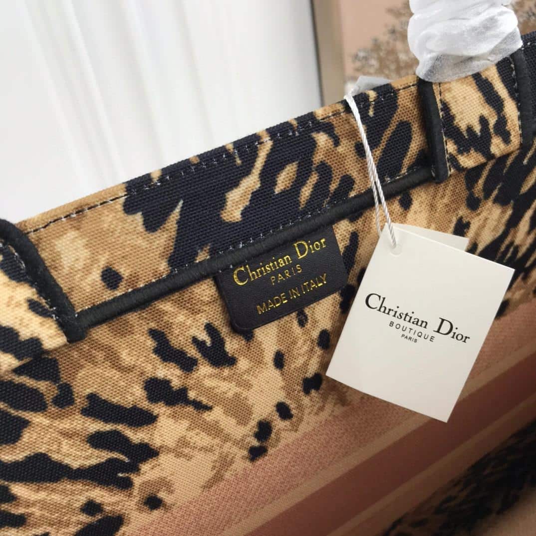 1:1 Replica Christian Dior Large Dior Book Tote Multicolor Tie & Dior Embroidery, Multicolor, For Women Women’s Handbags, Shoulder Bags, 42cm CD M1286ZJAI M884 - Image 4