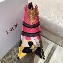 1:1 Replica Christian Dior Large Dior Book Tote Multicolor Toile de Jouy Zoom Pop Embroidery, Fuchsia Pink, For Women Women’s Handbags, 41cm CD M1286ZROH_M929