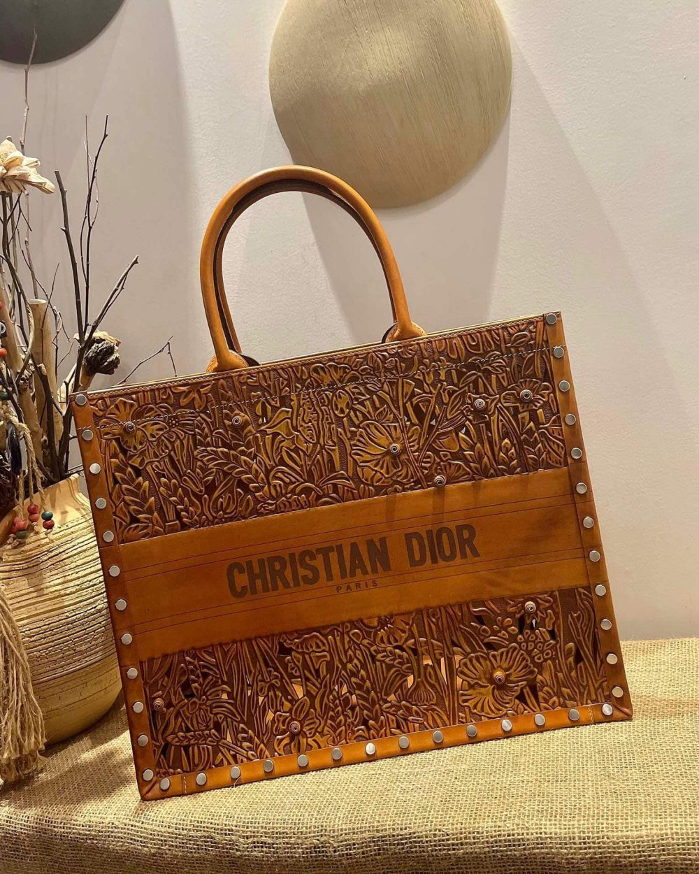 1:1 Replica Christian Dior Large Dior Book Tote Orange, For Women, Women’s Handbags 16.5in/42cm CD