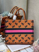 1:1 Replica Christian Dior Large Dior Book Tote Orange Multicolor, For Women, Women’s Handbags 16.5in/42cm CD