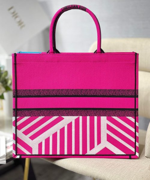 1:1 Replica Christian Dior Large Dior Book Tote Pink And Blue, For Women, Women’s Handbags 16.5in/42cm CD